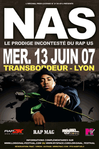 Nas en concert le 13 Juin 2007