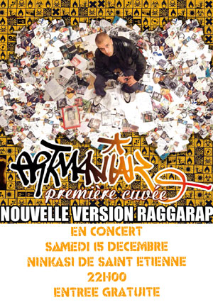 ARTMANIAK EN CONCERT LE 15 DECEMBRE