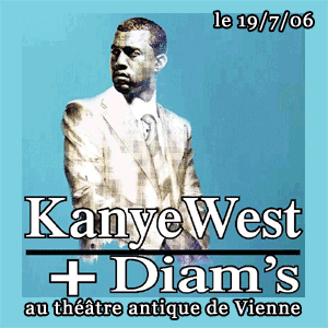 Kanye West et Diam's au théâtre antique de Vienne le 19/07/06
